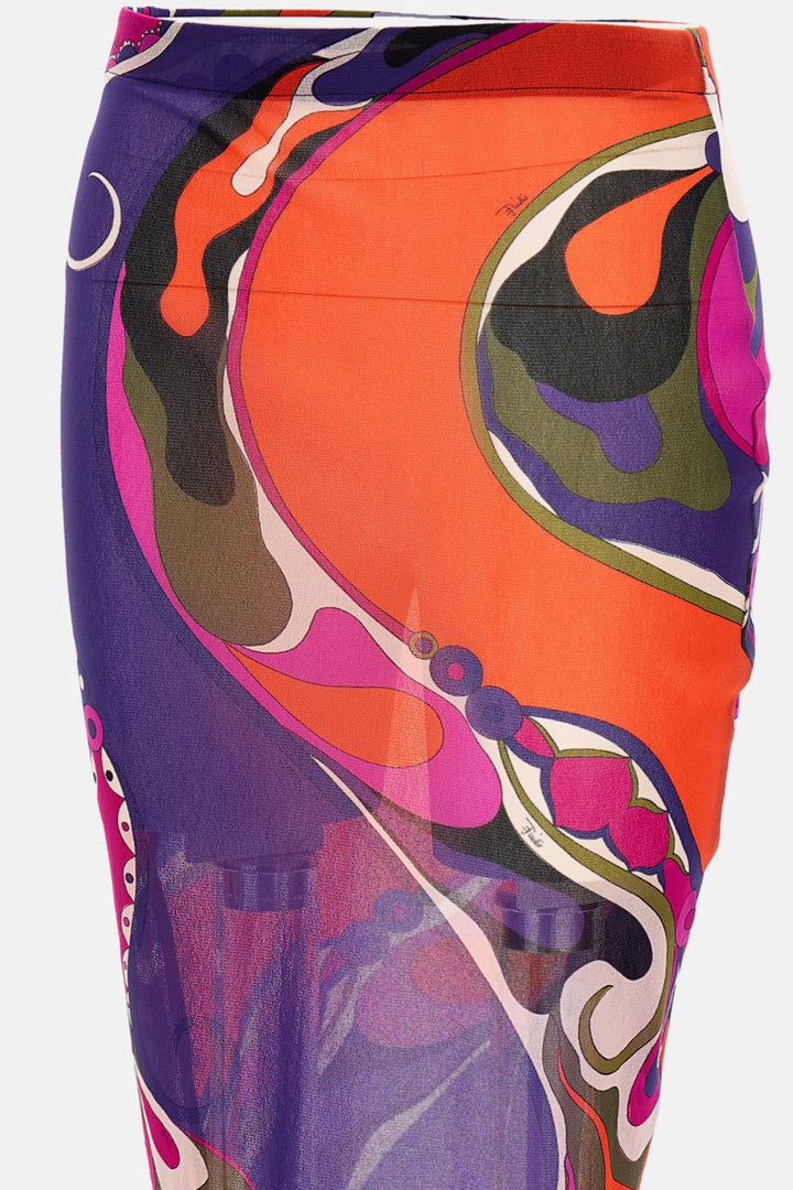 GONNA IN TULLE<BR/> 5UJV13 5U839017 Emilio Pucci 