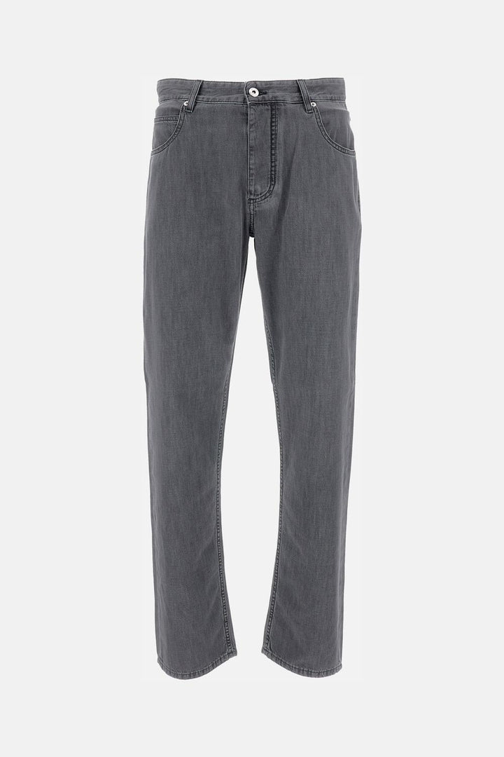 PANTALONI IN DENIM NERO LW 813511 V5SO01003 Bottega Veneta 