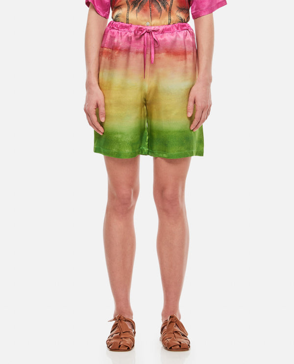 RAINBOW SILK SHORTS GGST2 MULTI Gio Giovanni Gerosa 