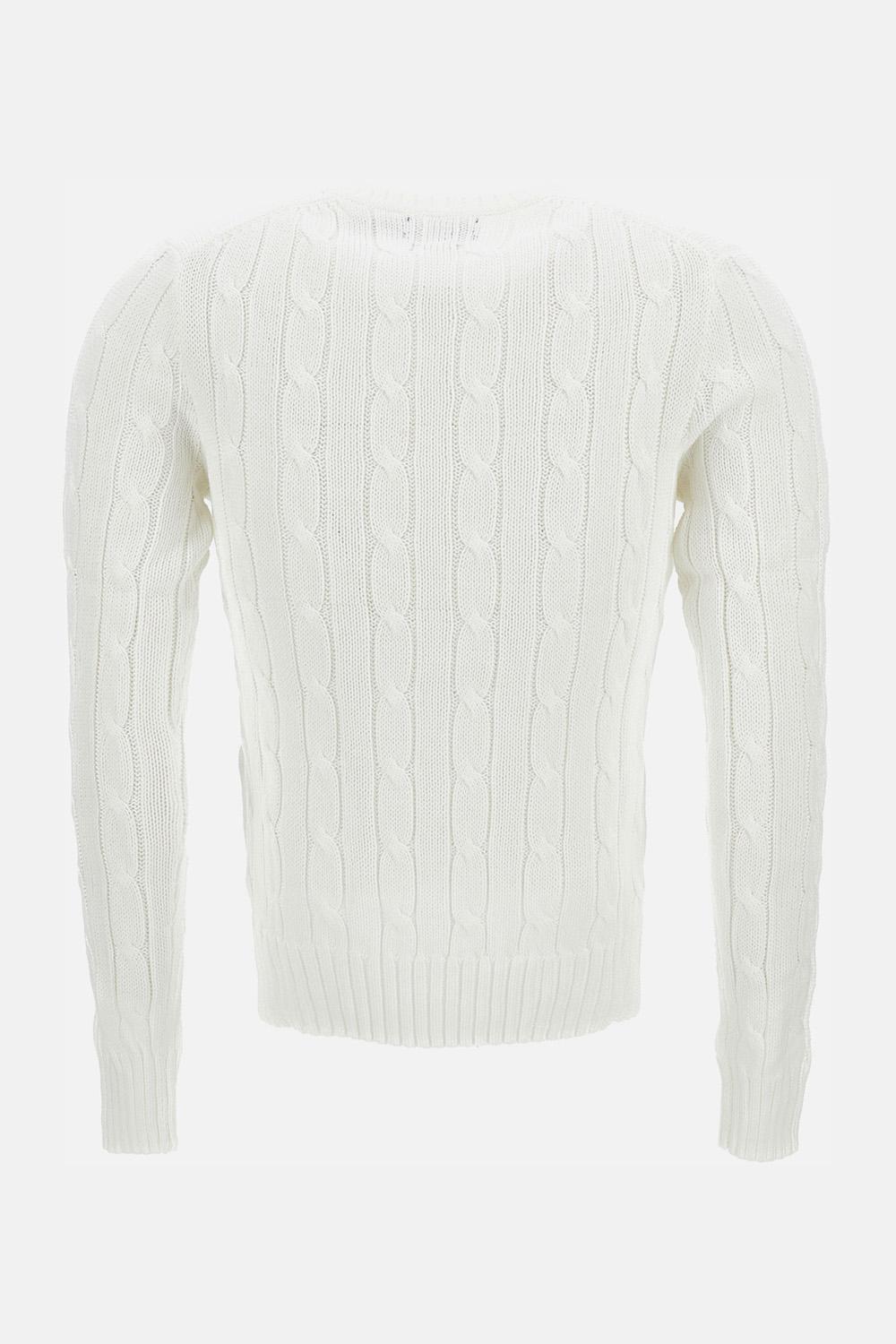 LOHEN 長袖 ポロニット ホワイト Fサイズ Polo Ralph Lauren 長袖プルオーバー ¥29,691 JPY - Biffi Boutiques
