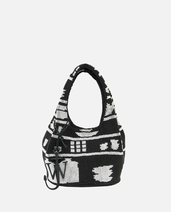 MINI SHOPPER CON PERLINE<BR/> HB0744 FA0470901 JW Anderson 