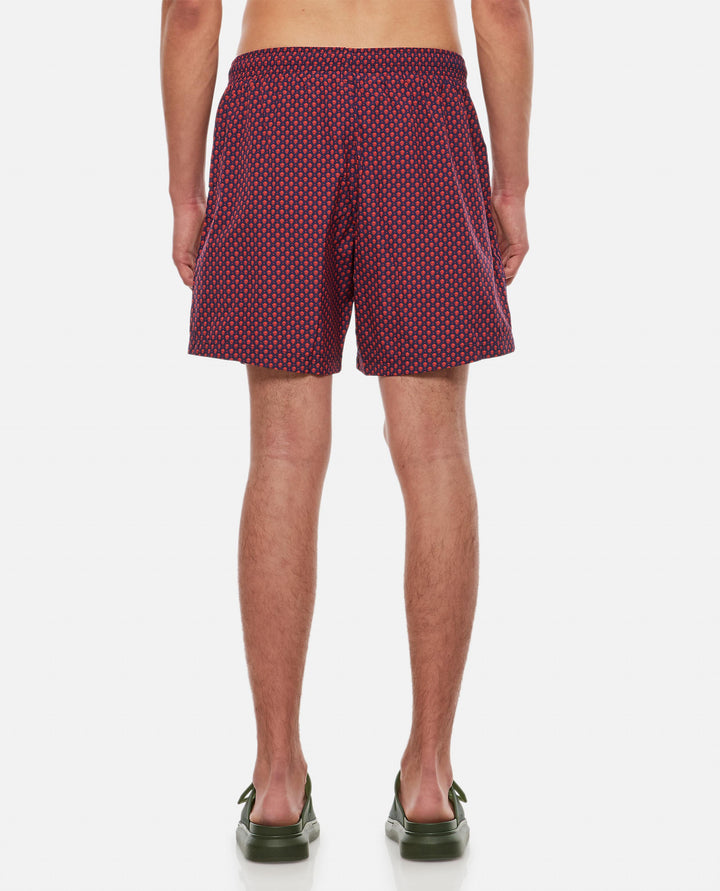 COSTUME DA BAGNO CON TESCHIO A POIS<BR/> 549980 4419Q4274 Alexander McQueen 