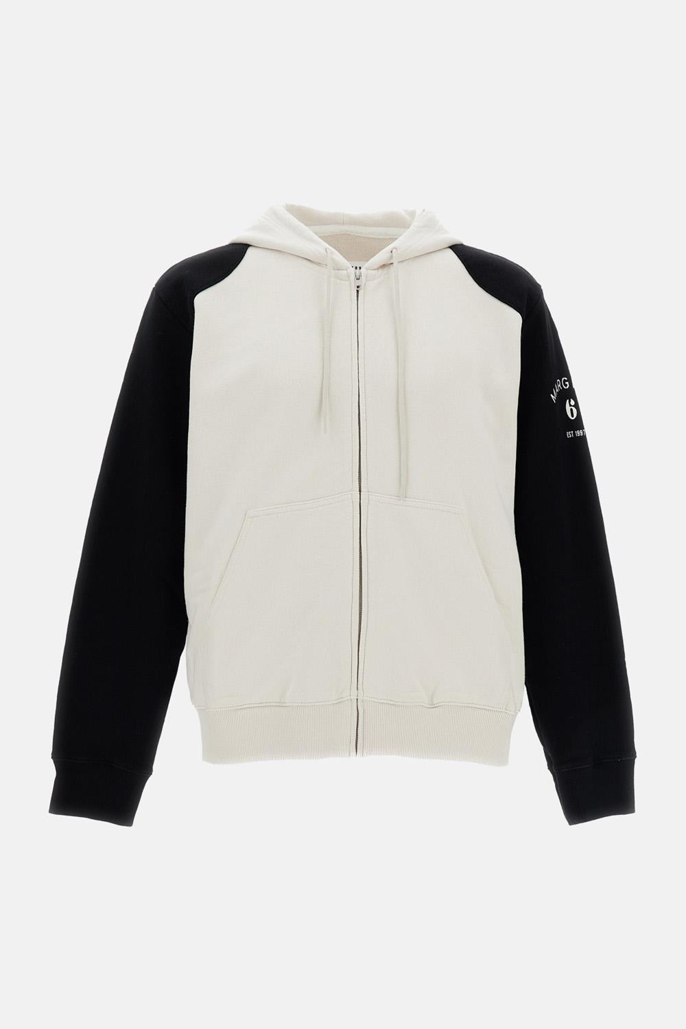 トップス MM6 FELPA CON JIP MM6 Maison Margiela Zip-up hoodie €550,00 EUR - Biffi Boutiques