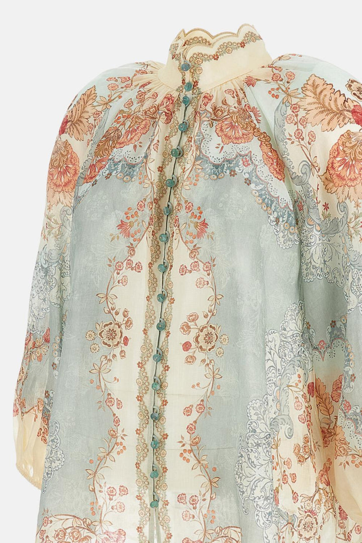 BLUSA A MANICHE LUNGHE<BR/> 4273TRS263 WPFM Zimmermann 