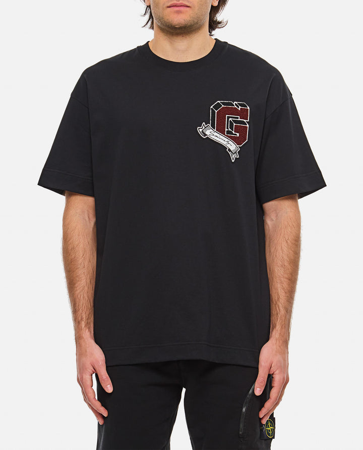 T-SHIRT GIVENCHY COLLEGE IN COTONE BM71MG3YPD 001 Givenchy 