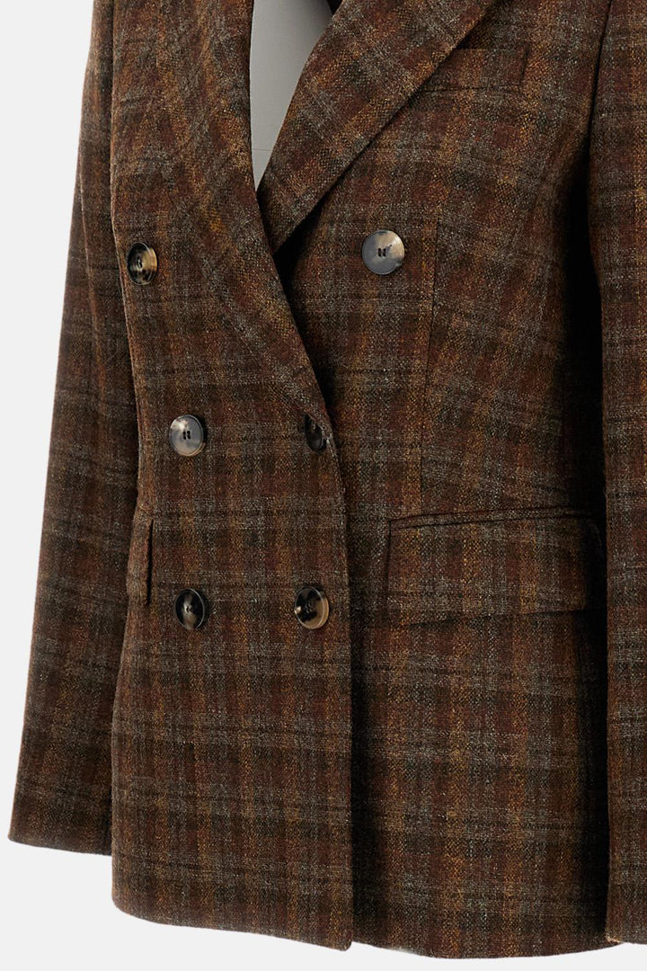 GIACCA DOPPIOPETTO SHETLAND<BR/> II821 WO218965 Alberto Biani 