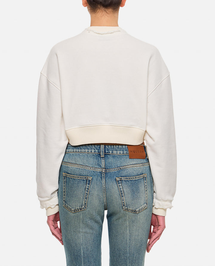 FELPA CROPPED 815584 QLAD89000 Alexander McQueen 