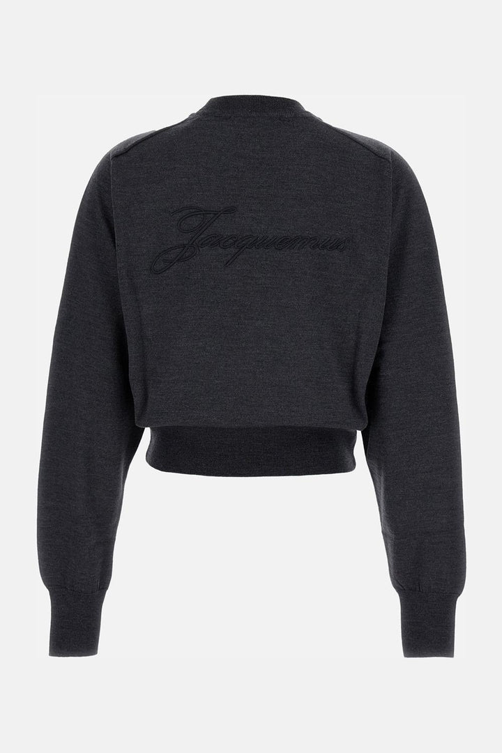 MAGLIA A MANICHE LUNGHE<BR/> SWW00632AK00299 970 Jacquemus 