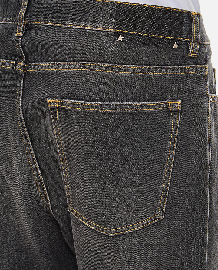 PANTALONE GOLDEN M'S CORY LOOSE SKATE DENIM MEDIO LAVATO GMP01186 P00099490100 Golden Goose 
