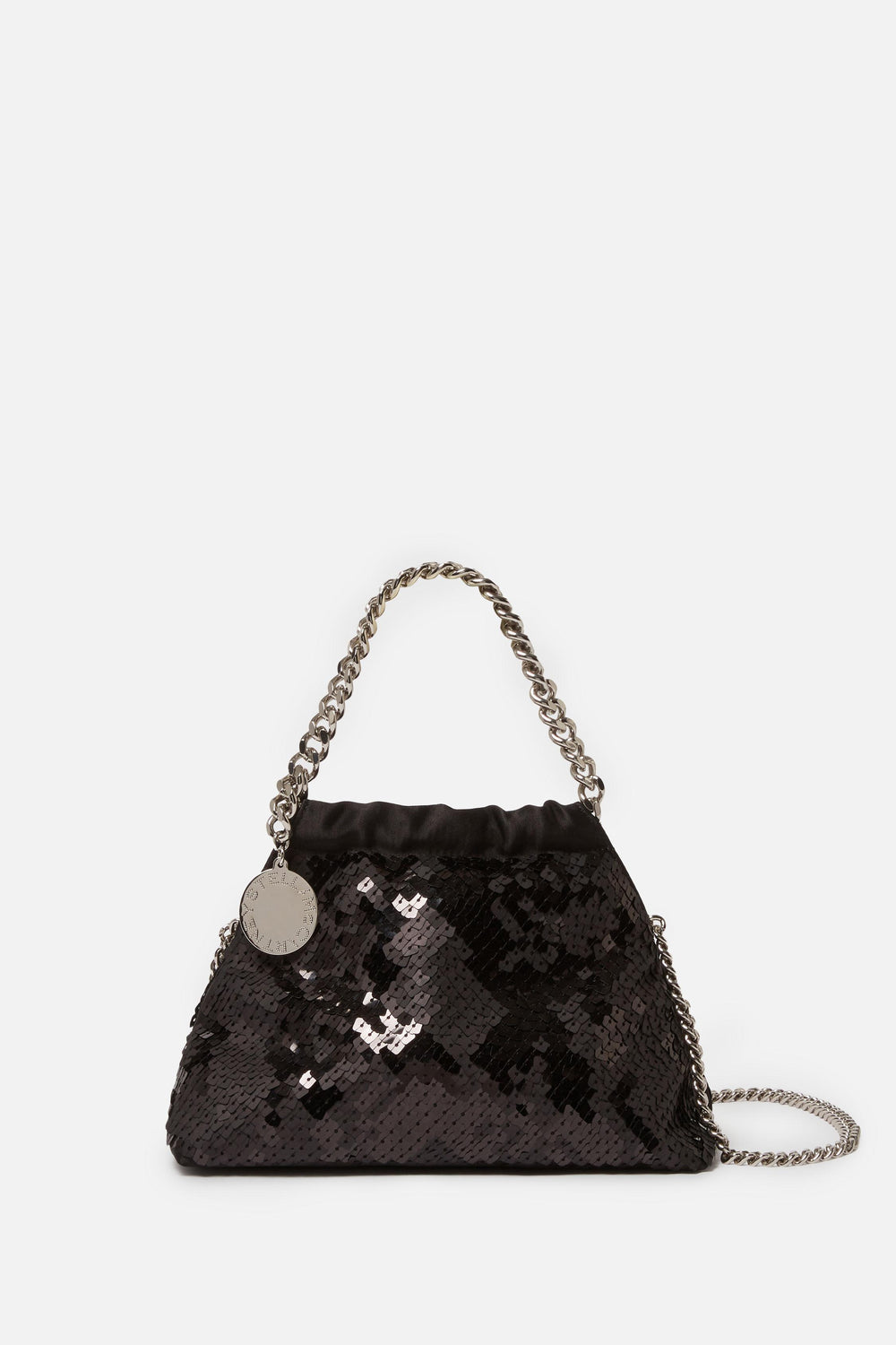 Stella McCartney Borsa Falabella Mini a Secchiello con Ricamo di