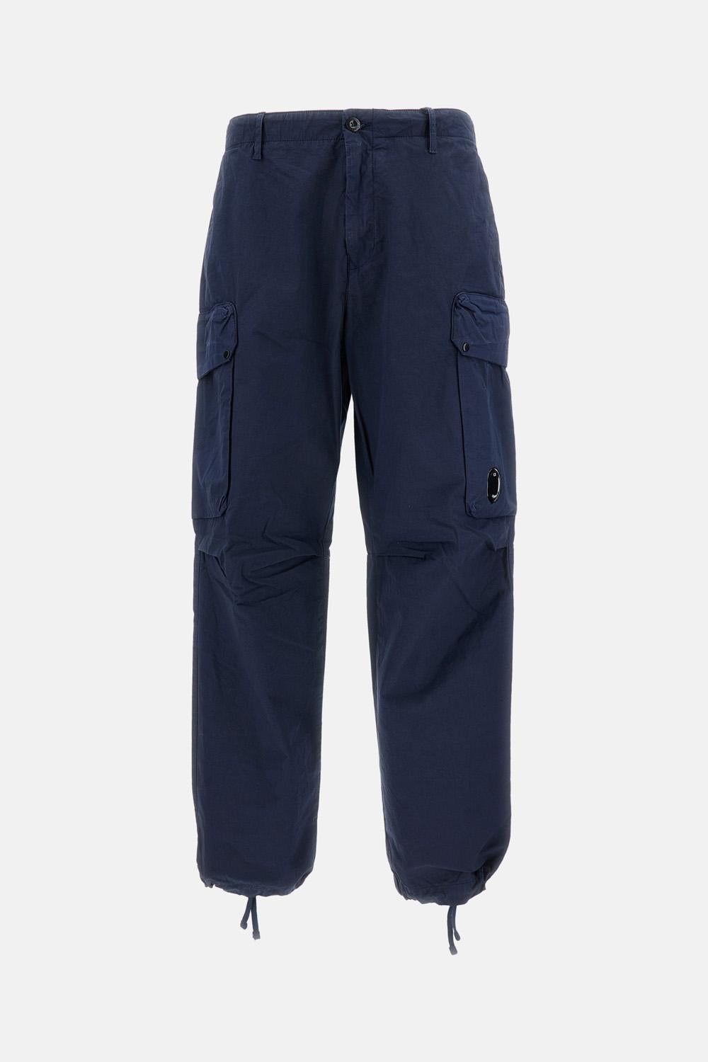 C.P. Company マイクロレップスレンズ付きボクシーカーゴパンツ