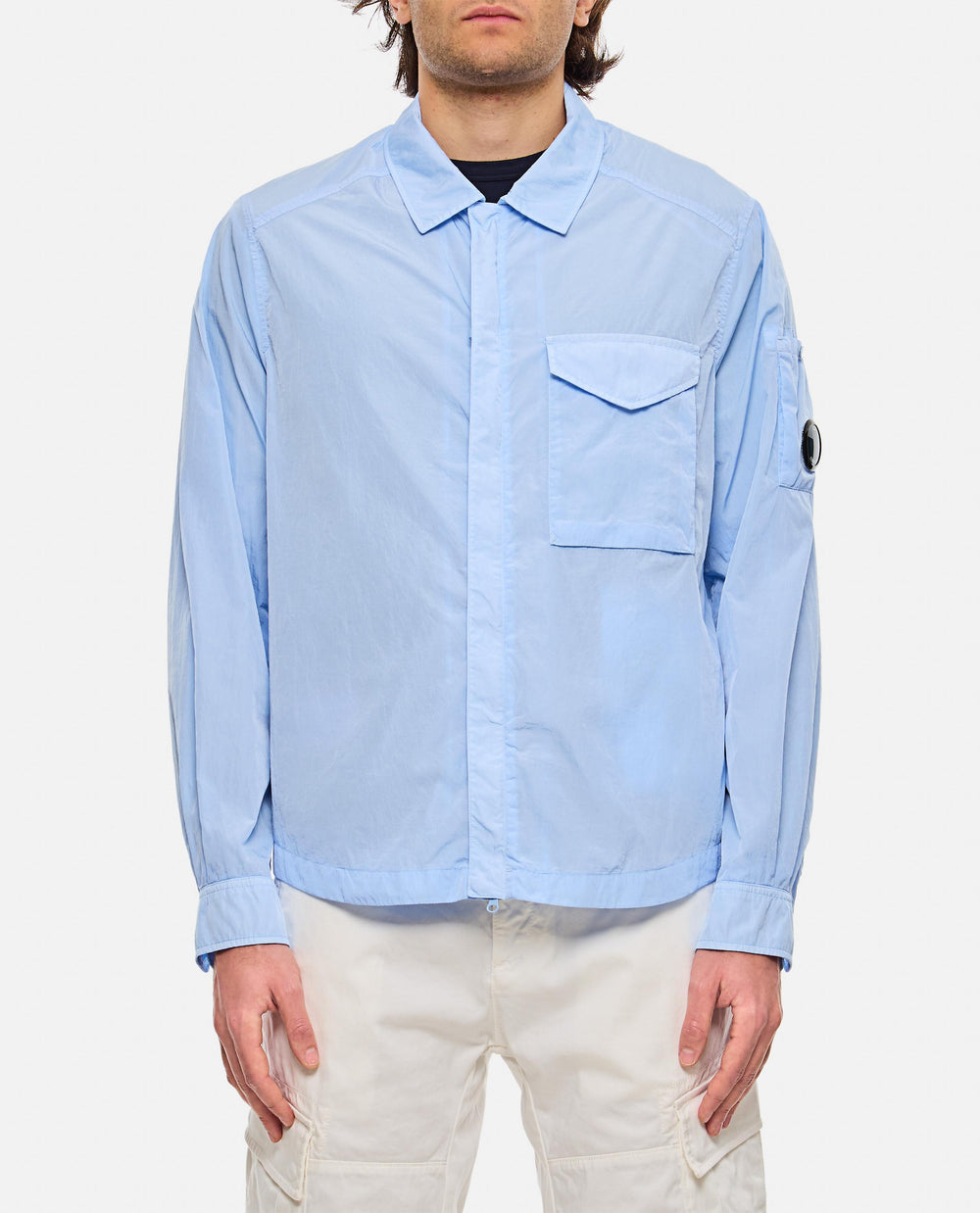 Company CHROME-R Full Zip Overshirt €200,00 EUR Biffi Boutiques