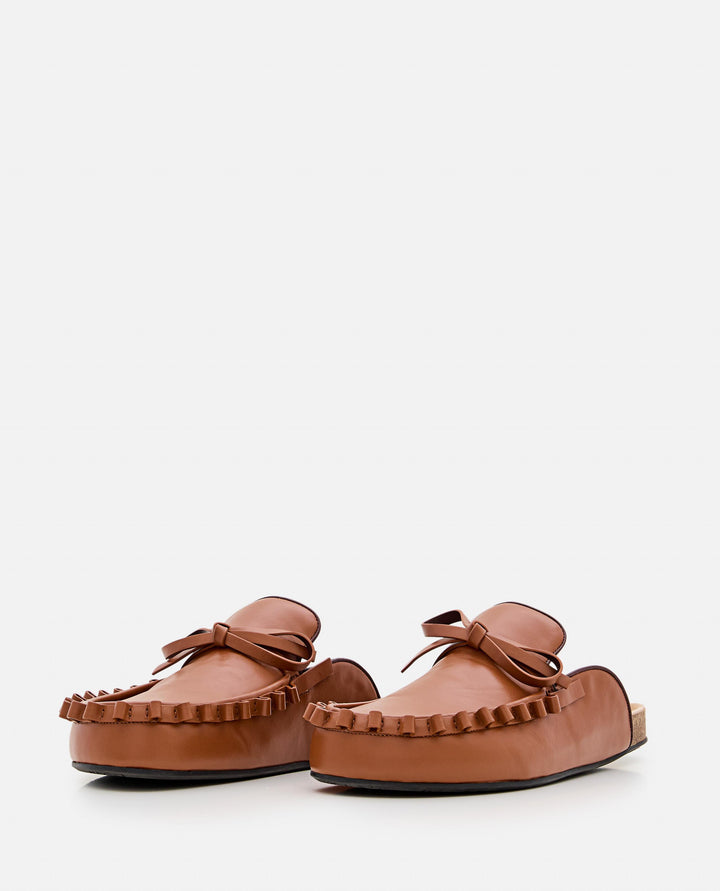 SABOT IN PELLE<BR/> LF0069 LA0323640 JW Anderson 