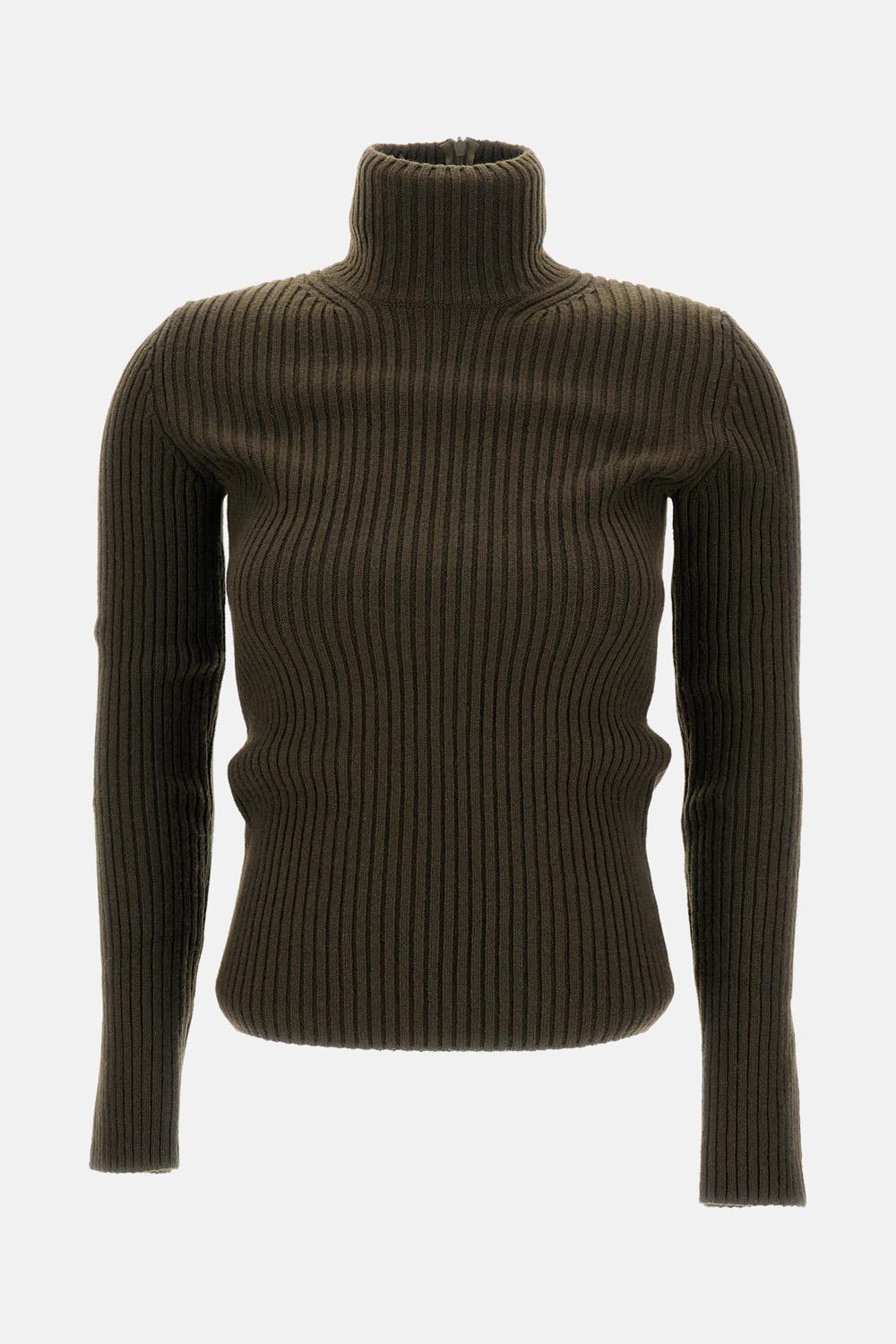 トップス MaruMk Midi parka in water-repellent taffeta, hazelnut brown | Weekend