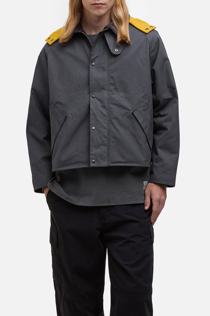 BARBOUR X KAPTAIN SUNSHINE SHORT CASUAL CRUISER MCA1070 GY71 Barbour 