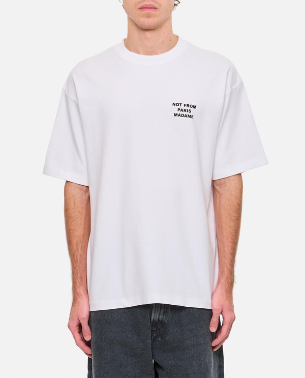 T-SHIRT SLOGAN PERMTS203 CO002OPW Drôle De Monsieur 