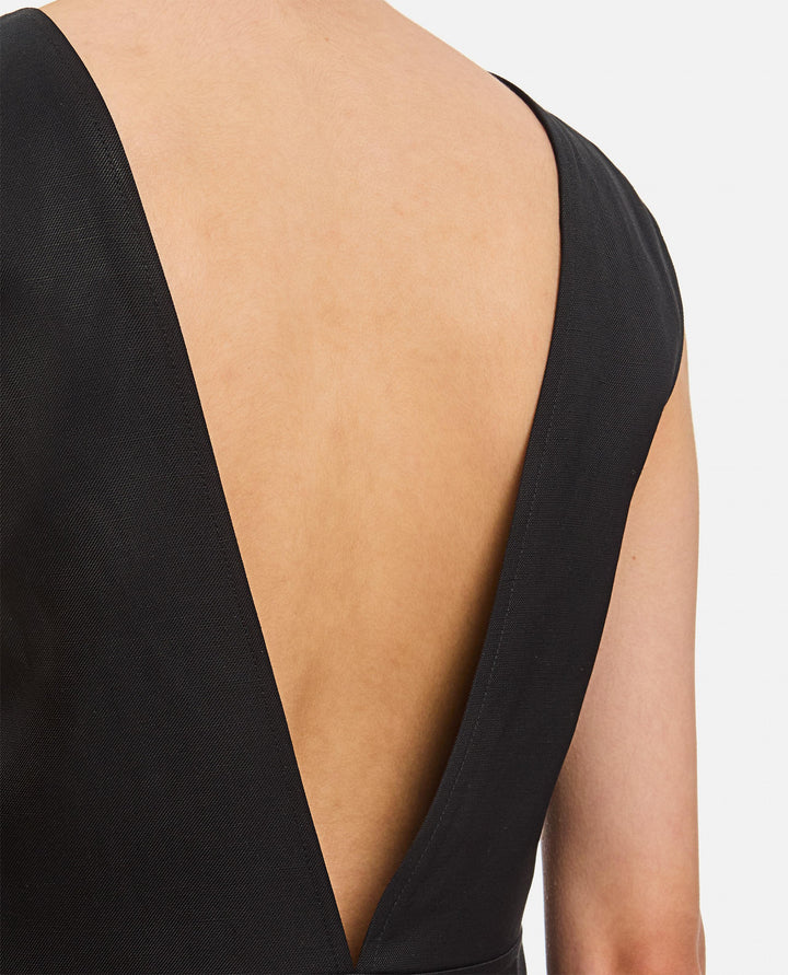 ABITO CORTO SENZA MANICHE HOYA BLACK Loulou de Saison 