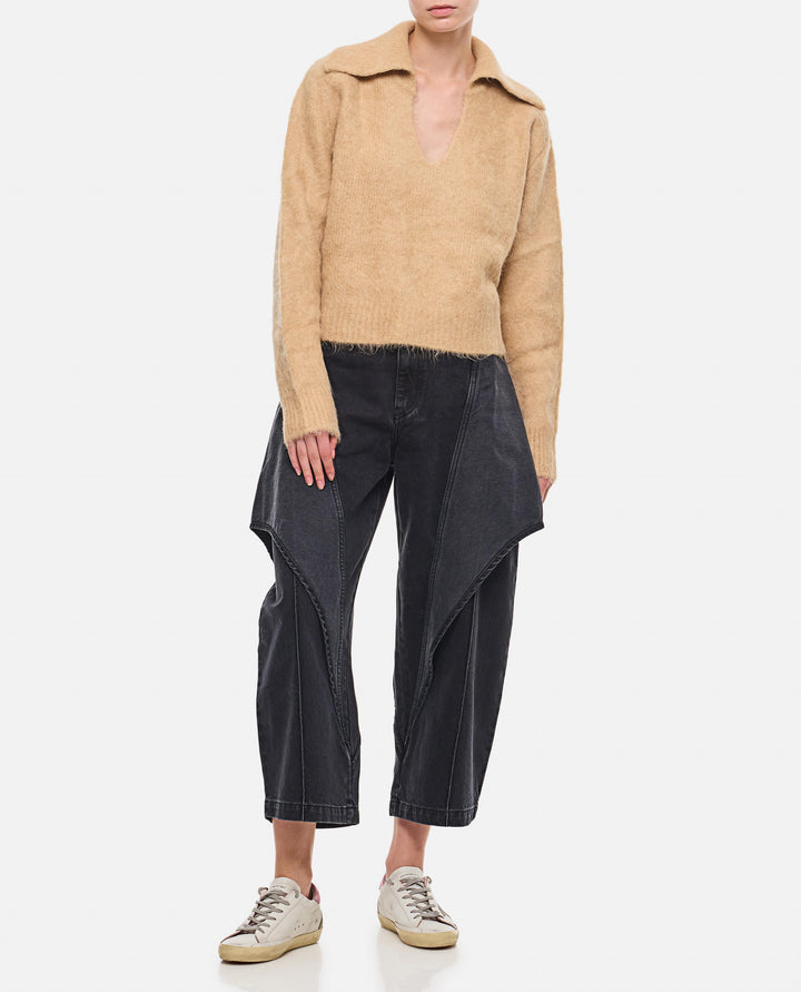 AMBROSE ALPACA MAGLIONE AMBROSE BEIGEMELANGE Loulou de Saison 