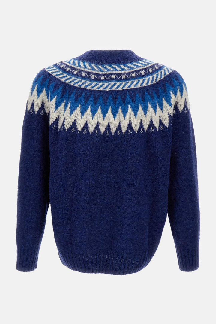 MAGLIONE IN LANA A GIROCOLLO MAGICIANINTHEMOUNTAIN MAGICBLUE Howlin 