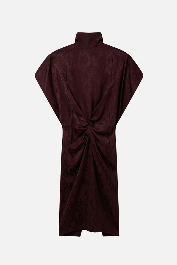 ABITO MIDI CON STAMPA SERPENTE 6A0588 3GJ2736011 Stella McCartney 