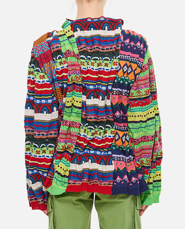 MAGLIA PATCH MULTICOLOR<BR/> GMN502051 1 Comme Des Garçons 