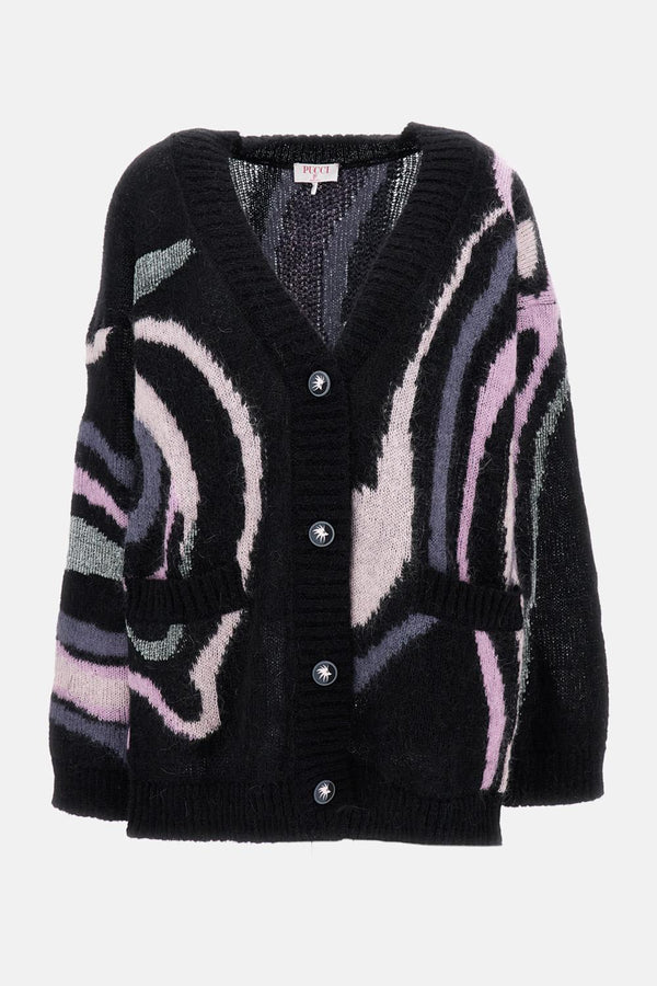 CARDIGAN IN MISTO MOHAIR 5UKQ81 5U967002 Emilio Pucci 