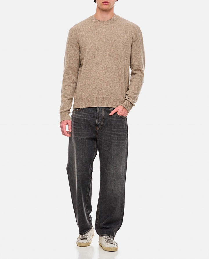 PANTALONE GOLDEN M'S CORY LOOSE SKATE DENIM MEDIO LAVATO GMP01186 P00099490100 Golden Goose 