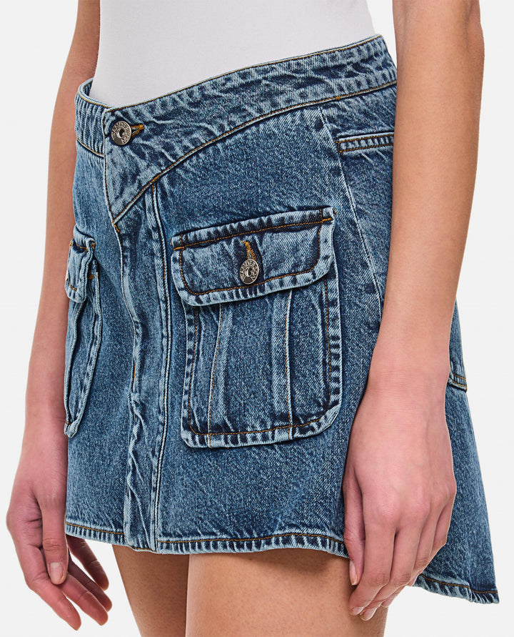 MINIGONNA CON TASCHE APPLICATE DK0026 PG1619172 JW Anderson 