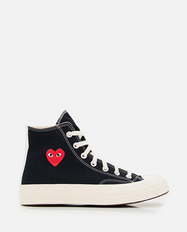 PLAY CONVERSE HIGH SNEAKERS AZK129 BLACK Comme Des Garçons Play 
