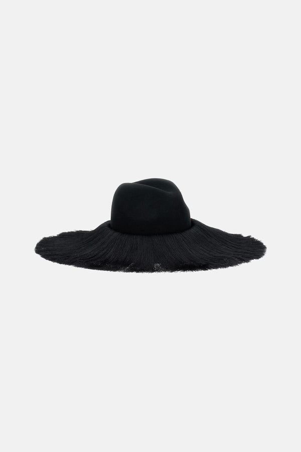 CAPPELLO FEDORA CON FRANGE GPK601051 1 Comme Des Garçons 