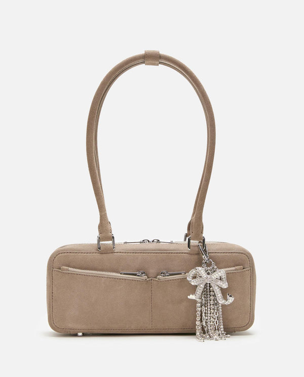 BORSA CHARM PF25315AGR GREY Self-Portrait 