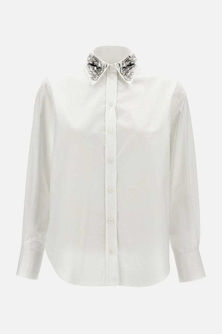 CAMICIA CON CRISTALLI 848862 QAABT9000 Alexander McQueen 