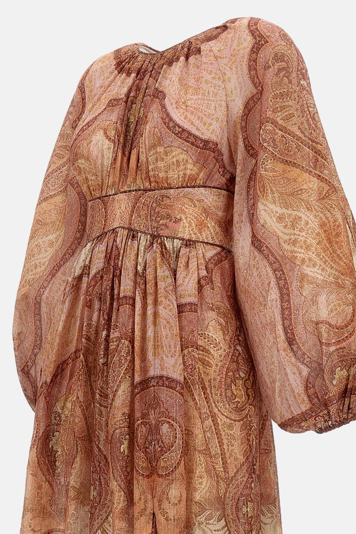 ABITO MIDI A MANICHE LUNGHE 5947DRS262 TBML Zimmermann 