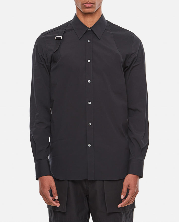 CAMICIA HARNESS IN COTONE<BR/> 624753 QPN441000 Alexander McQueen 