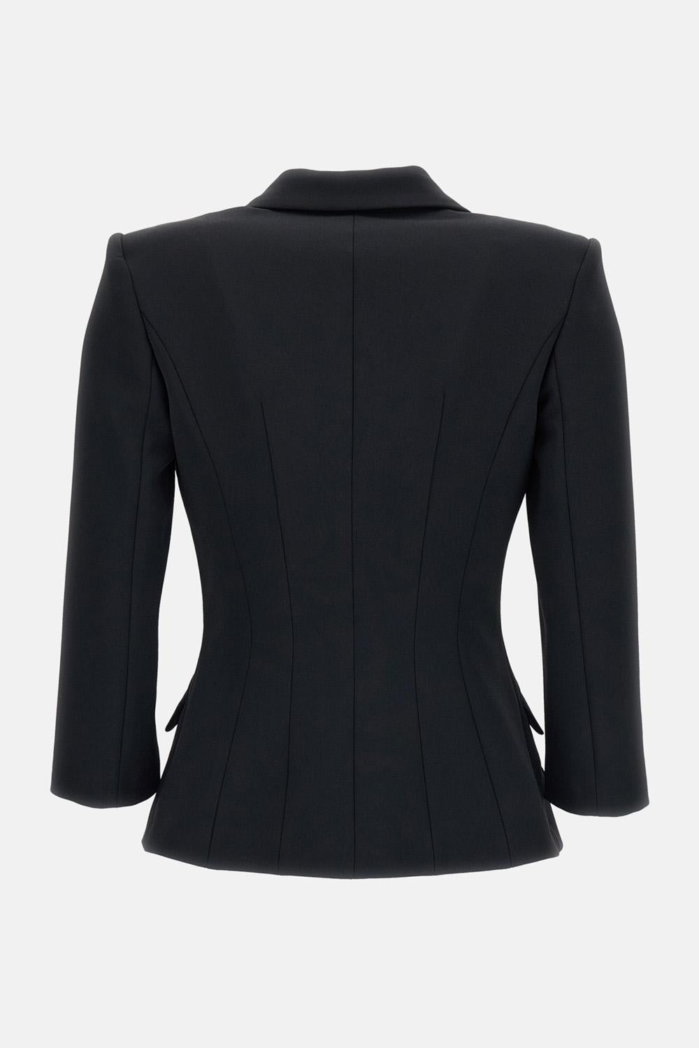 Elisabetta Franchi Stretch Double-Crepe Jacket €760,00 EUR - Biffi