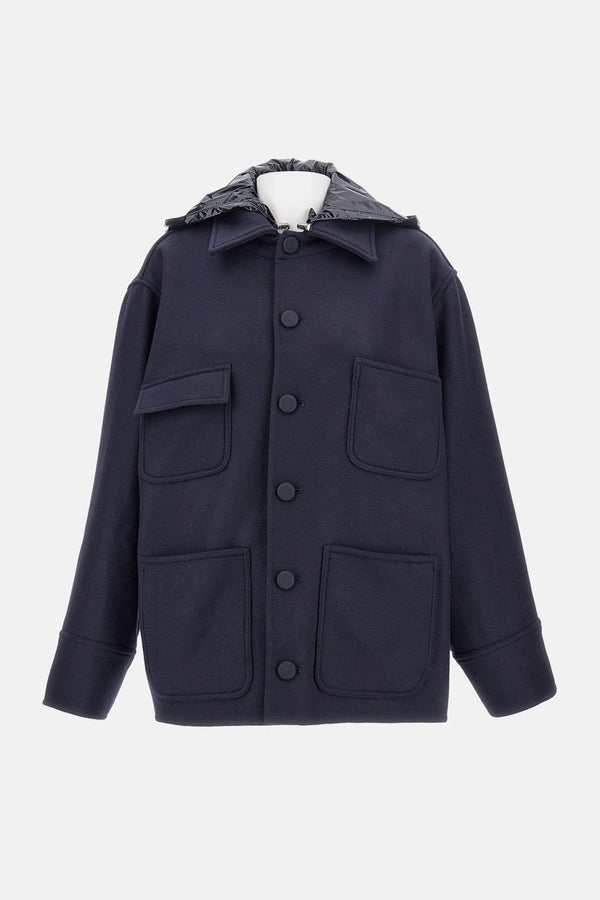 GIACCA CON CAPPUCCIO JKCAG54DH1TW053 00B97 Plan C 