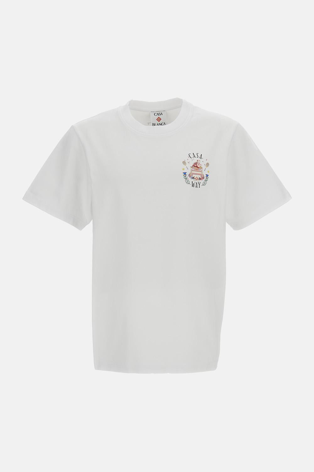 Casa blanca casablanca tシャツ Casablanca プリント入りのクラシック