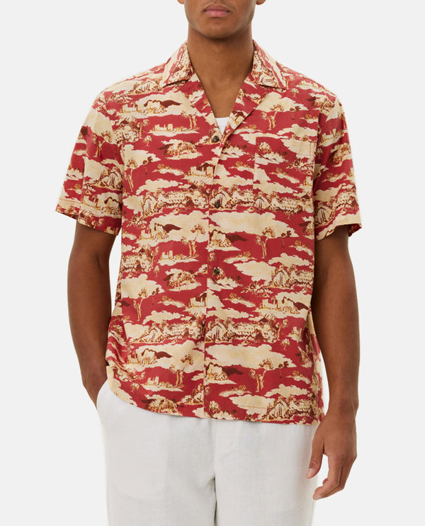 LESLEY RUINS CAMICIA A MANICHE CORTE LDM401103 670769 Les Deux 