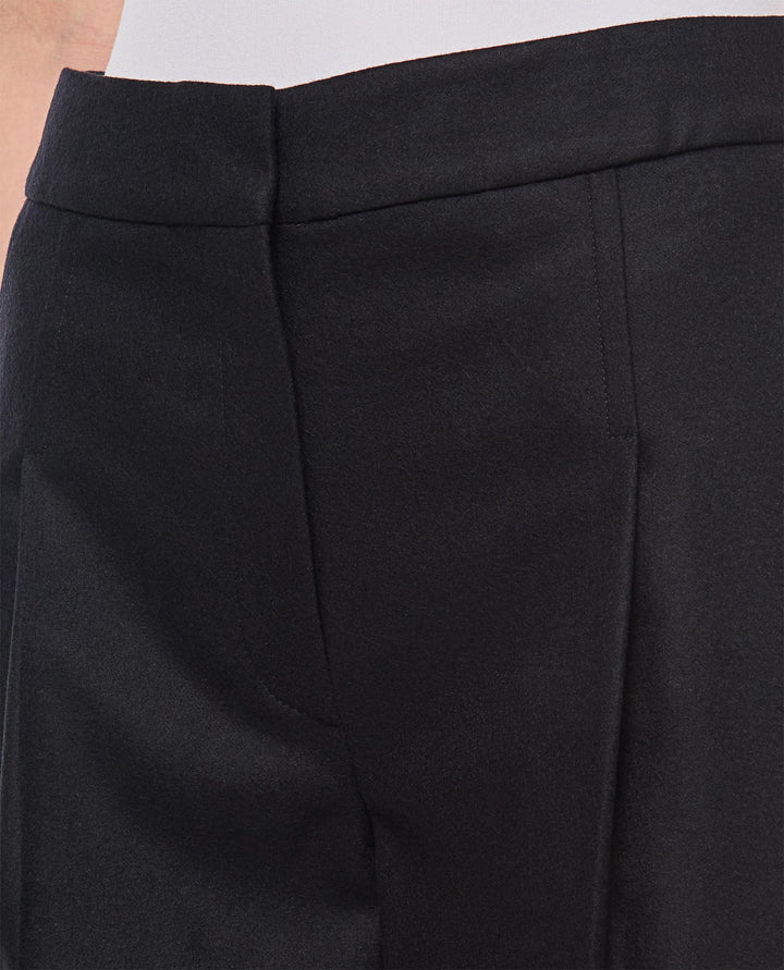 JUNO PANTALONI AMPI JUNO BLACK Loulou de Saison 