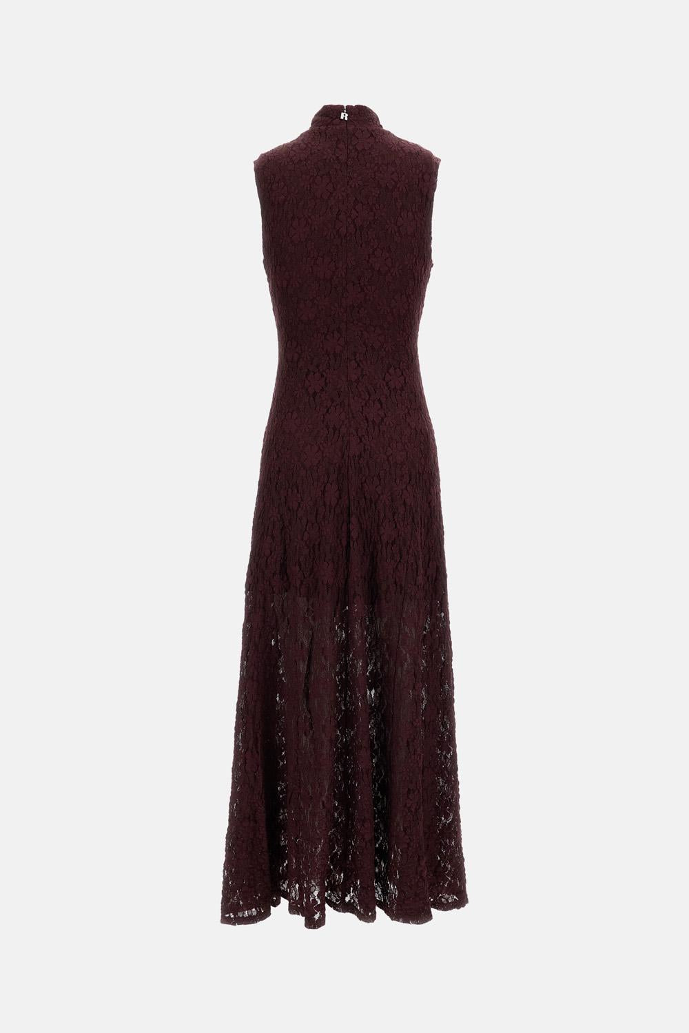 rotate lace dress ROTATE Birger Christensen Recycled Pliss-lace Mini Dress - Women - Ivory Dresses