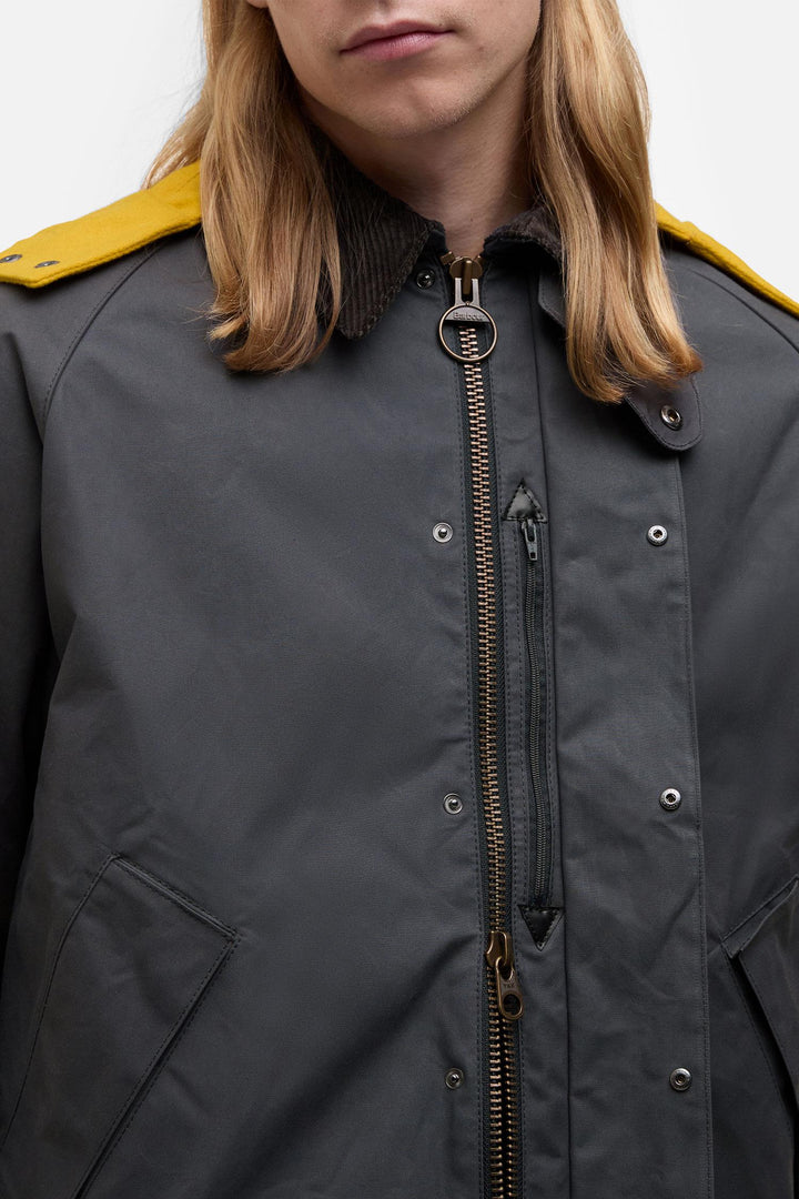 BARBOUR X KAPTAIN SUNSHINE SHORT CASUAL CRUISER MCA1070 GY71 Barbour 