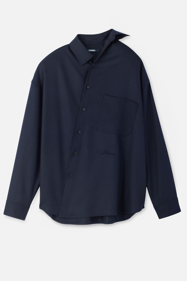 LA CHEMISE CUADRO ML SHM00537AW00631 380 Jacquemus 