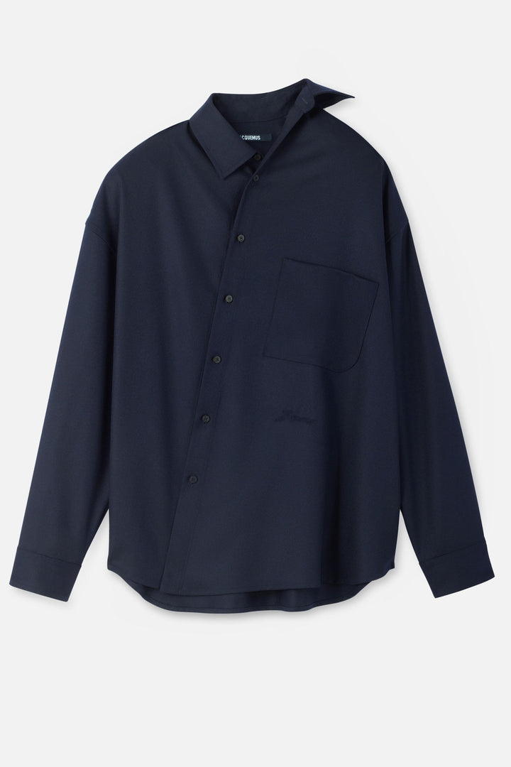 LA CHEMISE CUADRO ML SHM00537AW00631 380 Jacquemus 