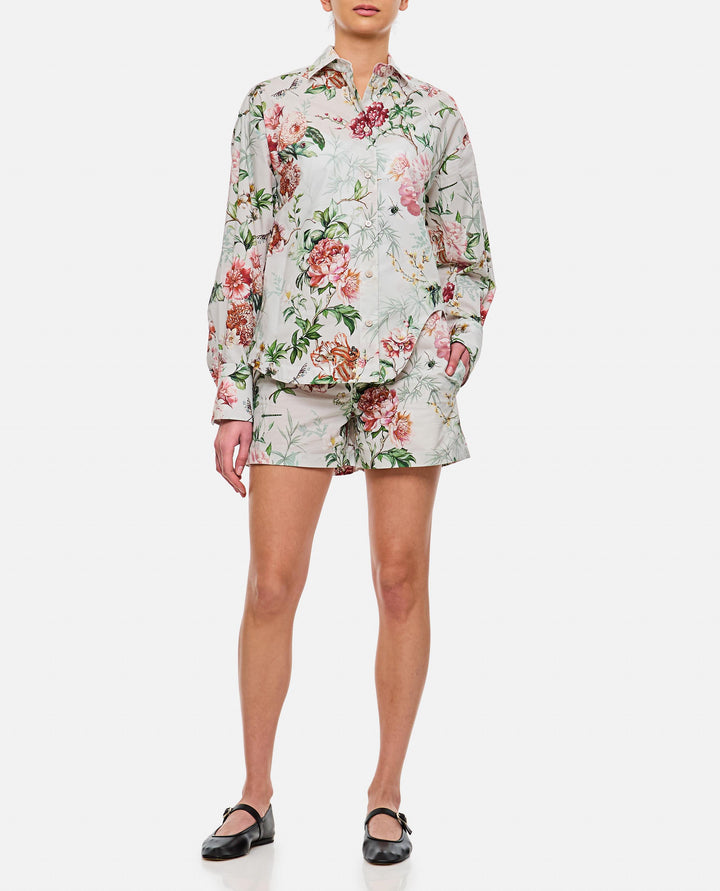 PANTALONI CORTI IVORY <BR/> 250WCQ00002 CCC053PR507 The Attico 