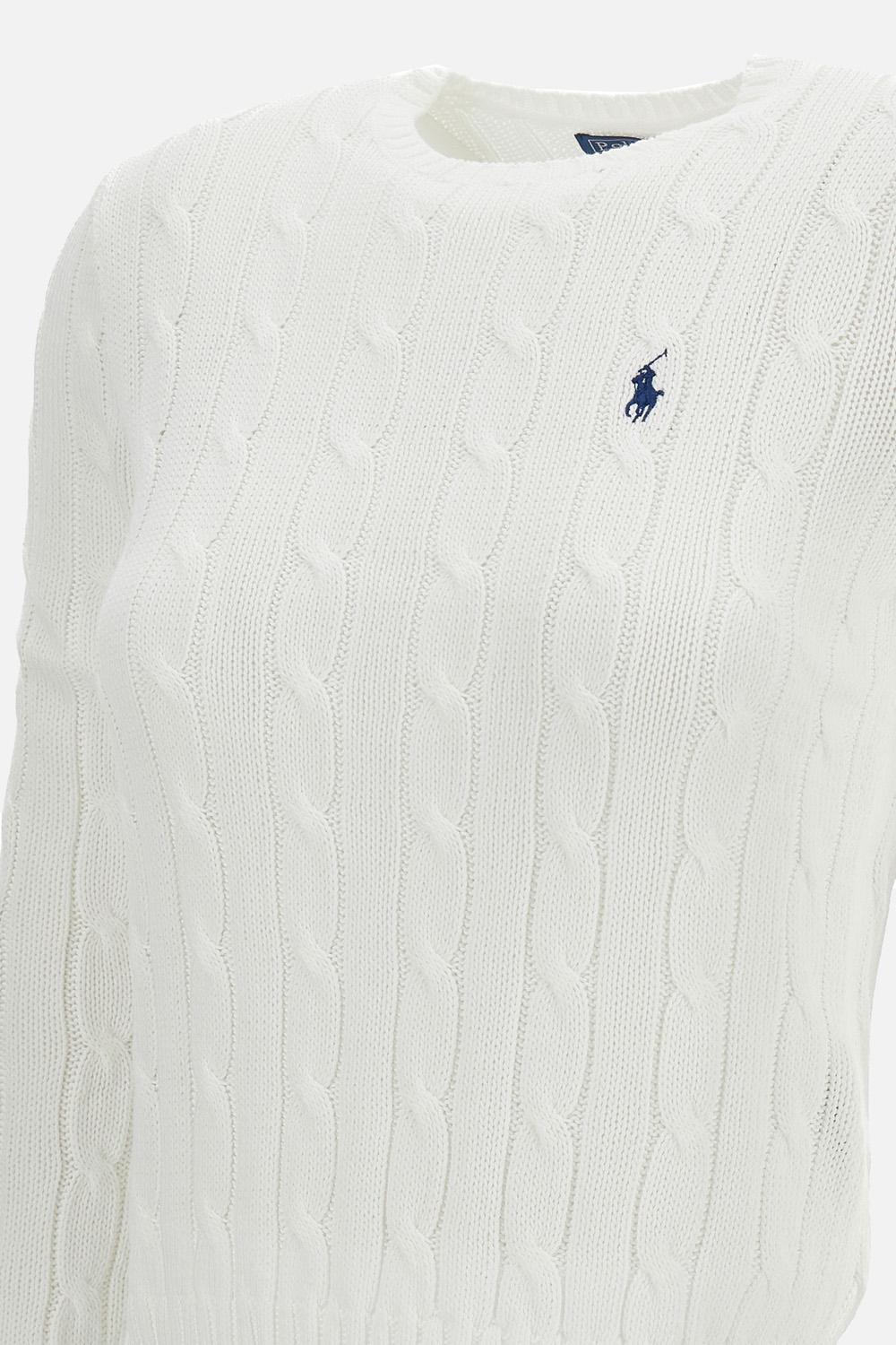 LOHEN 長袖 ポロニット ホワイト Fサイズ Polo Ralph Lauren 長袖プルオーバー ¥29,691 JPY - Biffi Boutiques