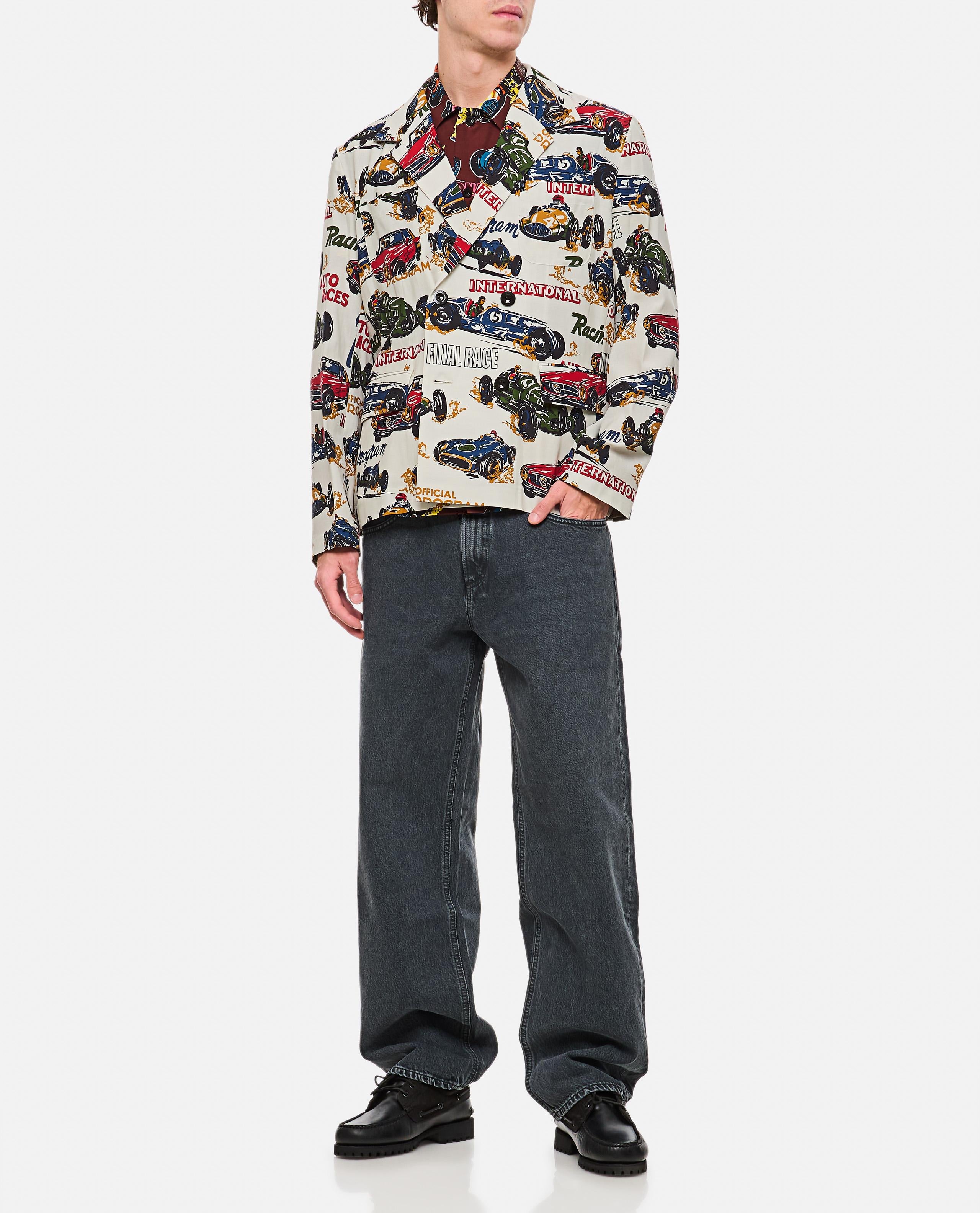 Sacai CAR-RACE PRINT BLAZER €690,00 EUR - Biffi Boutiques