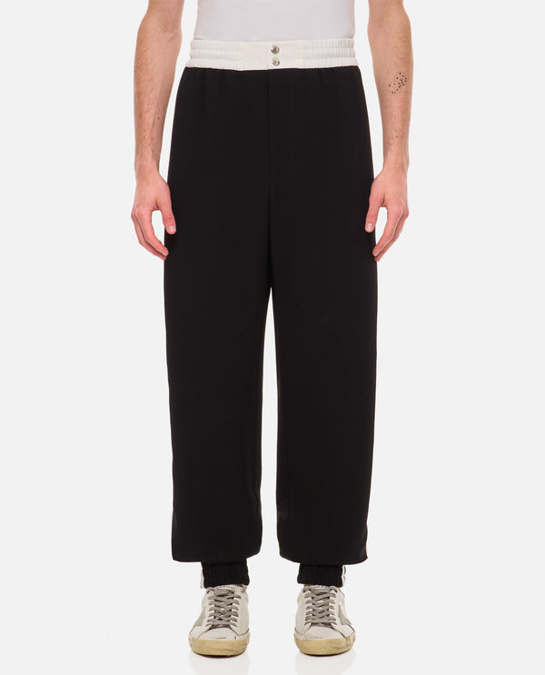 PANTALONI IN CADY<BR/> 791770 QPAAN0526 Alexander McQueen 