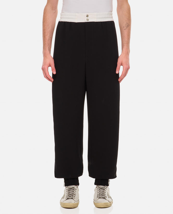PANTALONI IN CADY<BR/> 791770 QPAAN0526 Alexander McQueen 