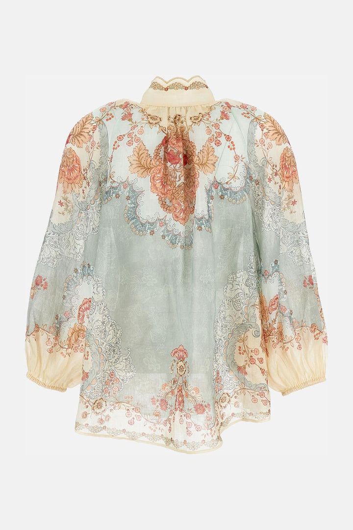 BLUSA A MANICHE LUNGHE<BR/> 4273TRS263 WPFM Zimmermann 