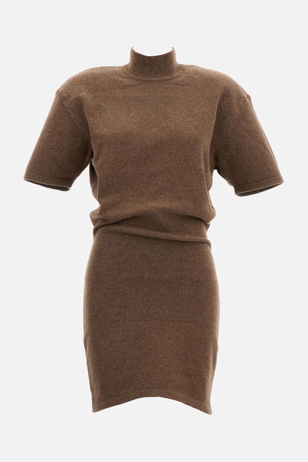 Jacquemus THE CHESTNUT KNIT DRESS $338.72 USD - Biffi Boutiques